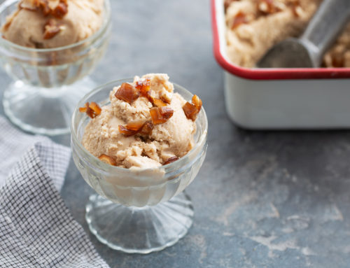 Tahini date ice cream (vegan, gluten free)