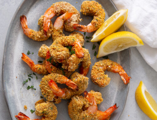 Mediterranean Breaded Shrimp, gluten free